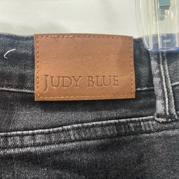 Judy Blue straight leg black denim Jean women's size 11/30 EUC size 11 size 30 - Picture 10 of 15